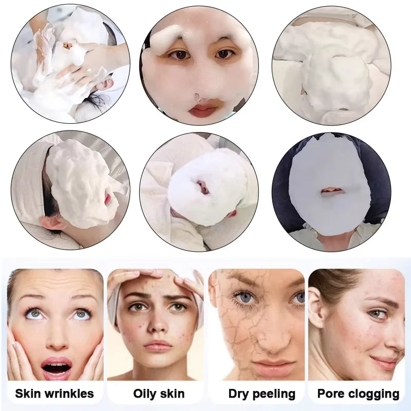 Oxygen Magic Bubble Machine Facial Cleansing Instrument Deep Clean Remove Mites Whitening Rejuvenation Face Care SPA BeautySalon