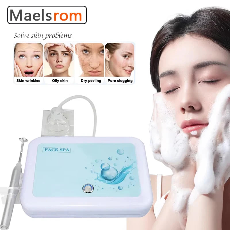 Oxygen Magic Bubble Machine Facial Cleansing Instrument Deep Clean Remove Mites Whitening Rejuvenation Face Care SPA BeautySalon