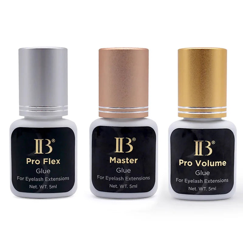 5 Bottles IBeauty Lash Eyelash Extension Master Glue 0.5S Dry Long Last Korea Adhesive Supplies Strong Cola 5ml Makeup Tools