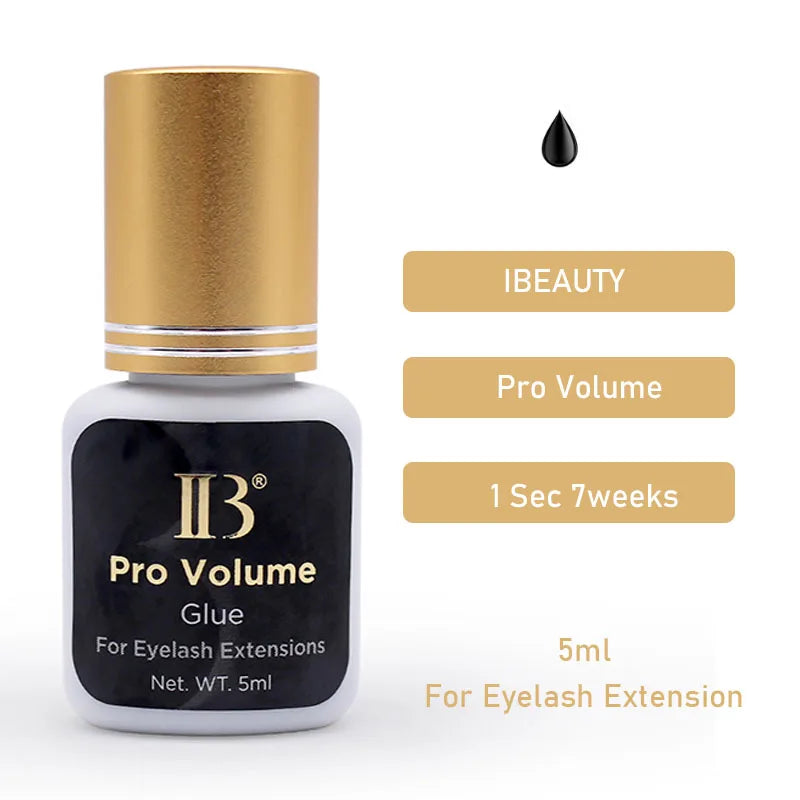 5 Bottles IBeauty Lash Eyelash Extension Master Glue 0.5S Dry Long Last Korea Adhesive Supplies Strong Cola 5ml Makeup Tools