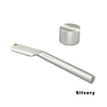KAMPFE Vintage Straight Razor  Aluminum CNC Machined, Safe & Replaceable Blades for Beard Styling & Grooming