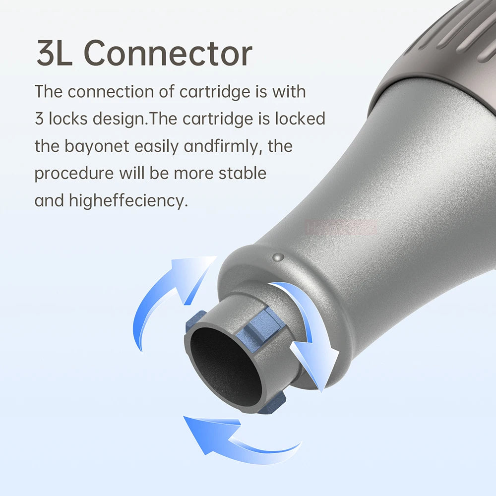 Authentic Dr. Pen M8S Microneedling Pen – 0.25mm Needles, 6 Speeds, Battery Display, Anti-Backflow Cartridges