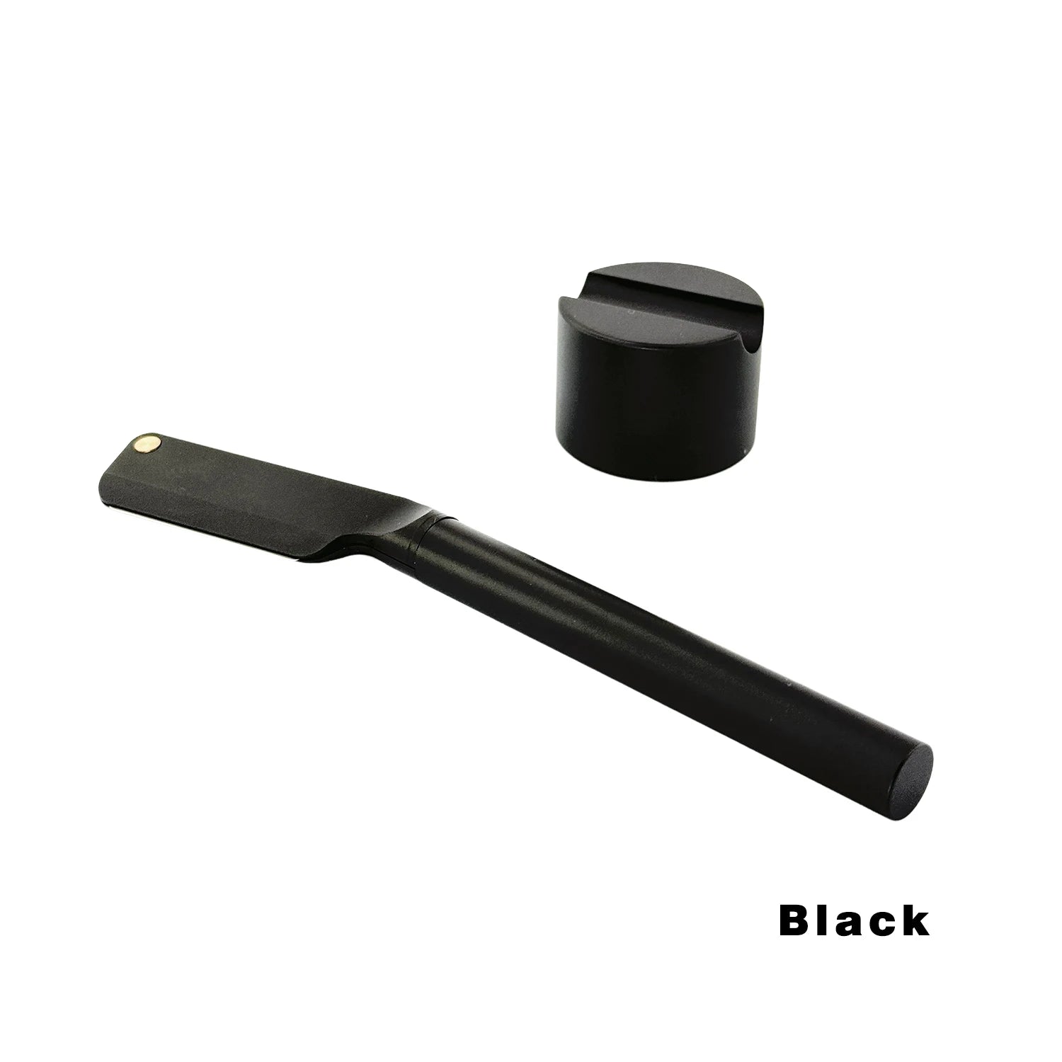 KAMPFE Vintage Straight Razor  Aluminum CNC Machined, Safe & Replaceable Blades for Beard Styling & Grooming