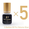 5 Bottles IBeauty Lash Eyelash Extension Master Glue 0.5S Dry Long Last Korea Adhesive Supplies Strong Cola 5ml Makeup Tools