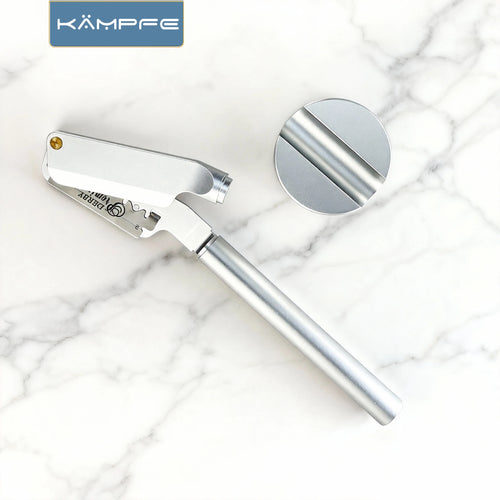 KAMPFE Vintage Straight Razor  Aluminum CNC Machined, Safe & Replaceable Blades for Beard Styling & Grooming
