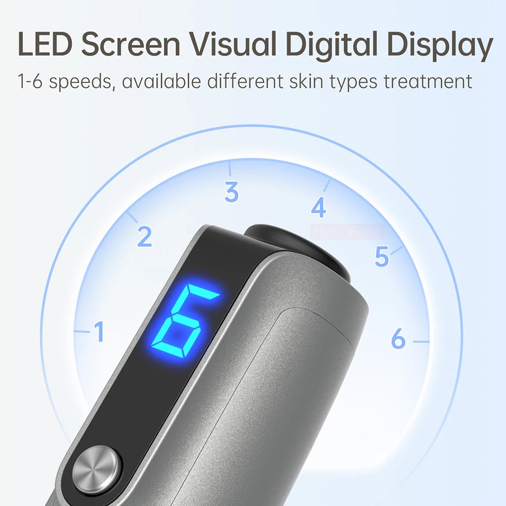 Authentic Dr. Pen M8S Microneedling Pen – 0.25mm Needles, 6 Speeds, Battery Display, Anti-Backflow Cartridges